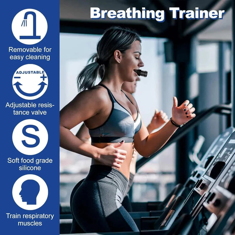 Breathing Trainer  Adjustable Levels Respiratory Deep Breather