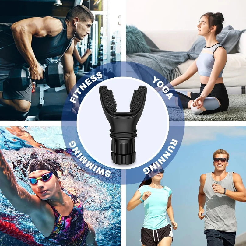 Breathing Trainer  Adjustable Levels Respiratory Deep Breather
