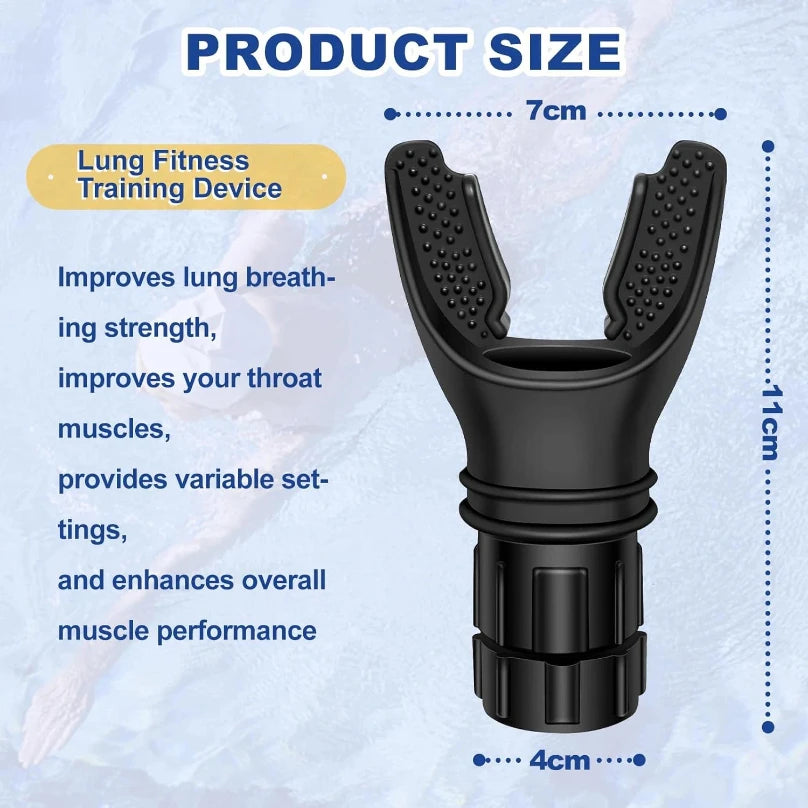 Breathing Trainer  Adjustable Levels Respiratory Deep Breather