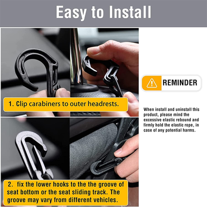 FALCALE Pet Barrier Dog Car Net Barrier with Auto Safety Mesh Organizer Baby Stretchable Storage Bag Universal for Cars, SUV, Truck -Easy Install,Safer to Drive with Children and Pets