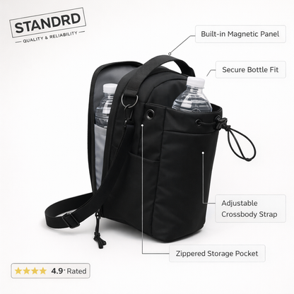 Gym Magnetic Water Bottle Bag